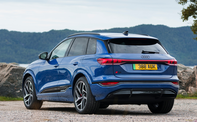 Audi Q6 e-tron rear