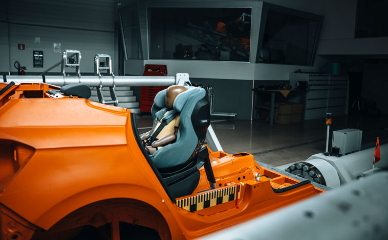 Thule crash test centre