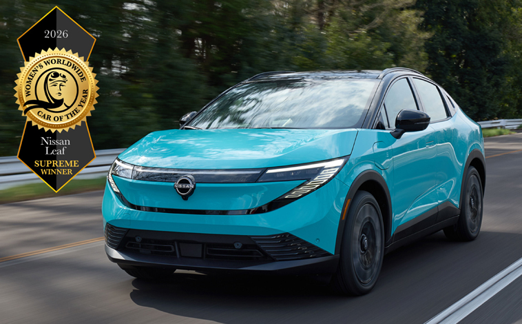 Nissan LEAF WWCOTY winner