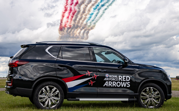 KGM and red Arrows