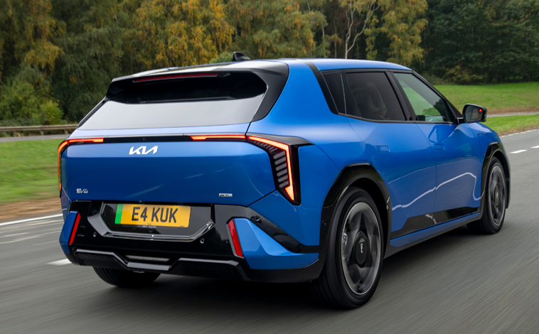Kia EV4 GT Line S rear